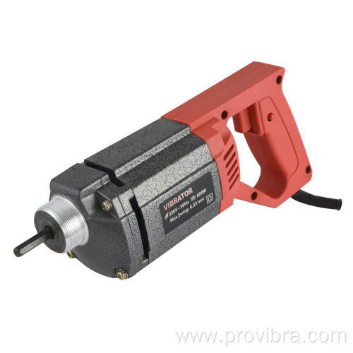 Handy concrete vibrator motor with poker